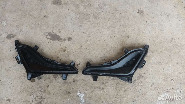 Заглушки противотуманных фар хендай элантра