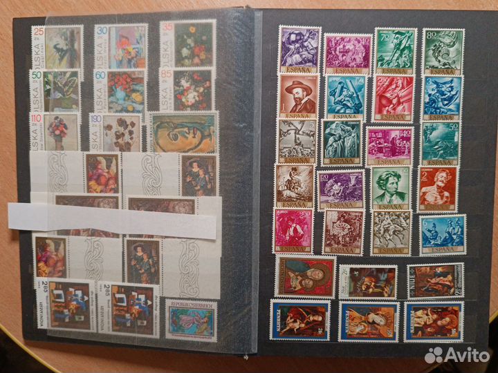 Альбом с марками искусство