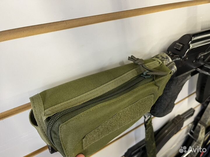 Патронташ на приклад универсалтный олива