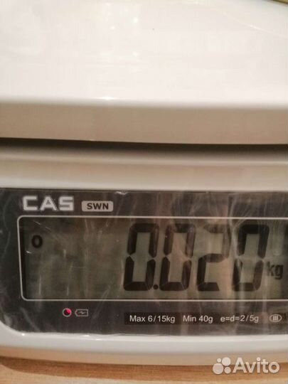 Весы порционные CAS SWN15/ SW10/SW5. Новые