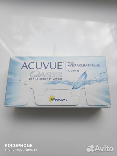 Линзы контактные acuvue oasys