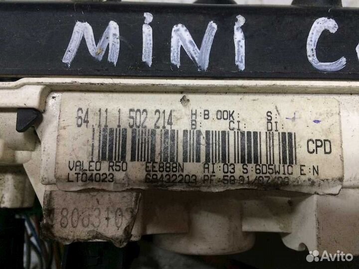 Блок управления печки / климат-контроля Mini R50