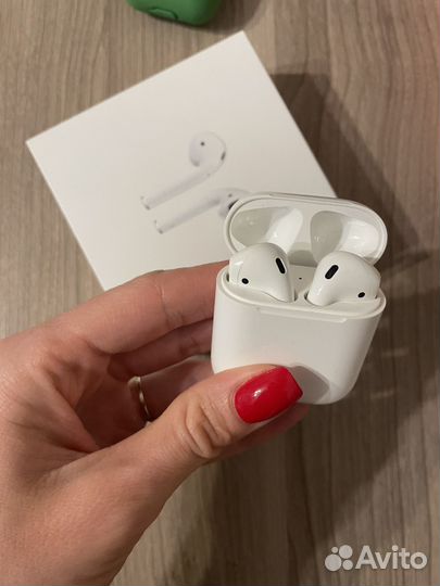 Беспроводные наушники apple airpods 2