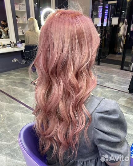 Окрашивание волос с выездом на дом