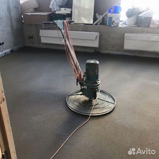 Полусухая стяжка пола