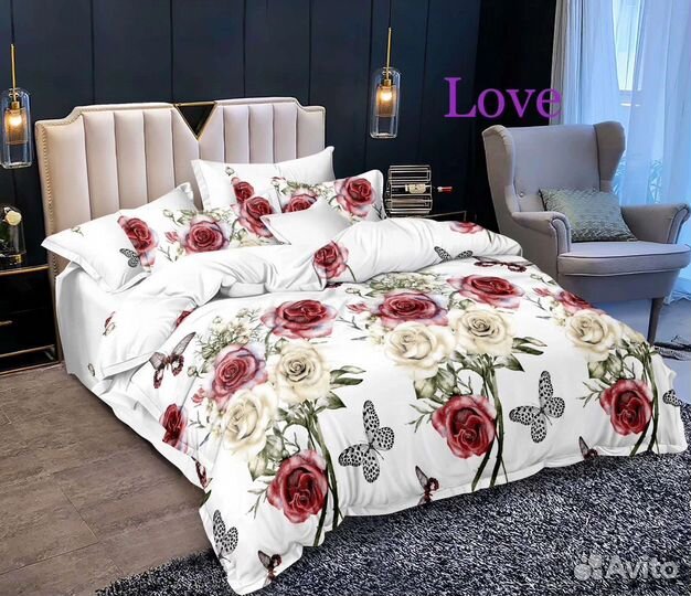 Постельное белье евро