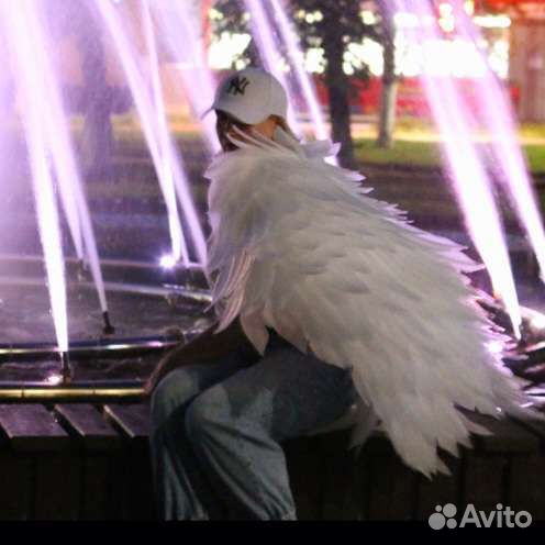 Крылья белые