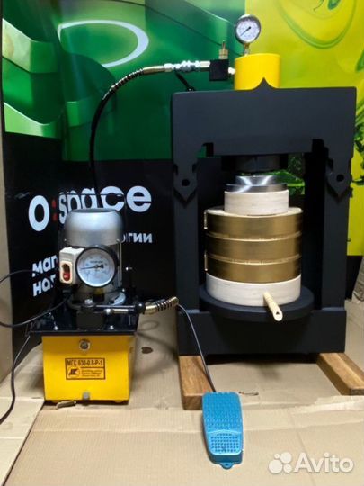 Маслопресс 50 тонн. (Дубовый пресс)