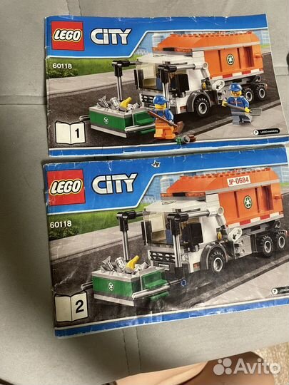 Lego city 60118 Мусоровоз