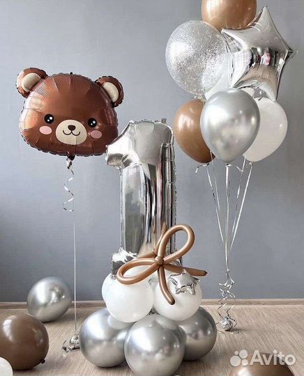 Шары гелиевые долголетающие