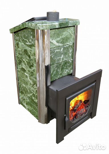 Печь Для Бани Терма Сказка Змеевик (до 24 куб.м) В