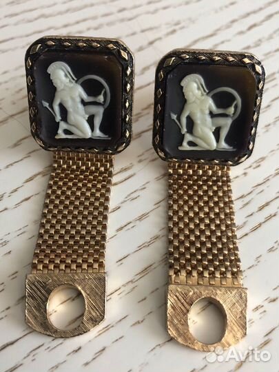 Редкие винтажные запонки Swank (США)