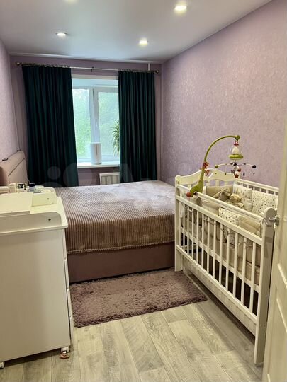 3-к. квартира, 52,4 м², 2/5 эт.