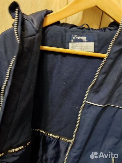 Куртка тёплая для мальчика 140-146