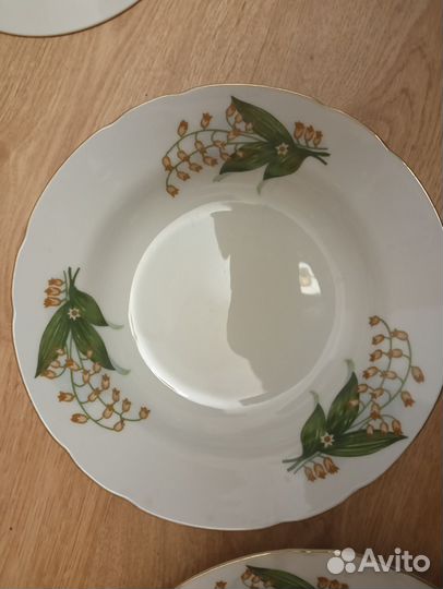 2 суповые тарелки японский фарфор Tono China