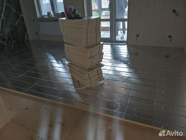 Водяной теплый пол без стяжки