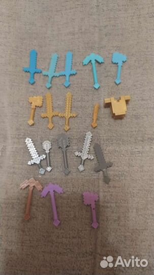 Lego майнкрафт аналог аксессуары