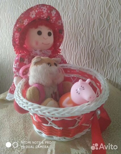 Кукла, подарок, мягкие игрушки