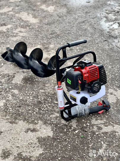 Мотобур бензобур elitech