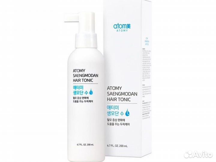 Средство от выпадения спрей для роста волос атоми