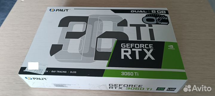 Видеокарта nVidia GeForce RTX3060 Ti 8Gb gddr6