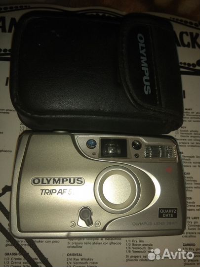 Пленочный фотоаппарат olympus