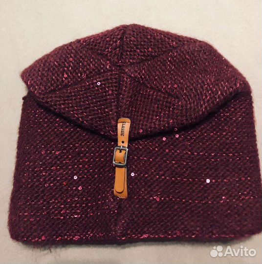 Комплект шапка шарф перчатки