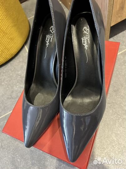 Новые туфли El Tempo кожа натуральная лак