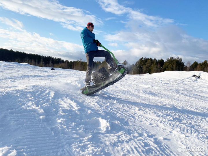 Мотосноуборд 8 л.с