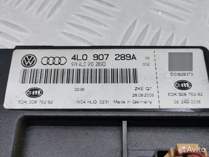 Блок комфорта для Audi Q7 4L 4L0907289A