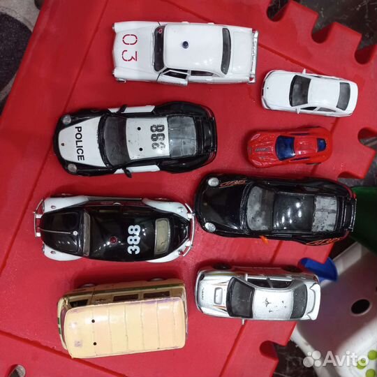 Детские машинки игрушки металлические