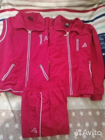 Костюм подростковый спортивный тройка новый