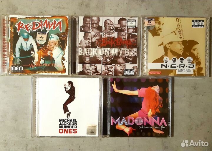 Cd rap r'n'b диски