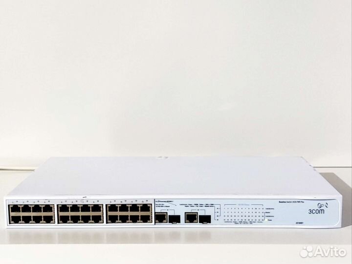 Коммутатор 3com PoE 2426-PWR plus baseline switch