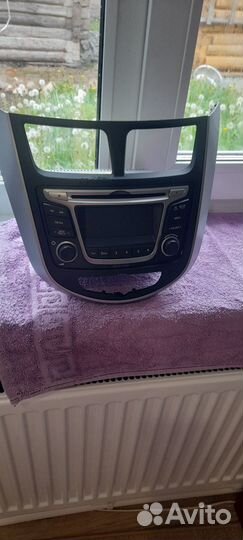 Магнитола штатная солярис1