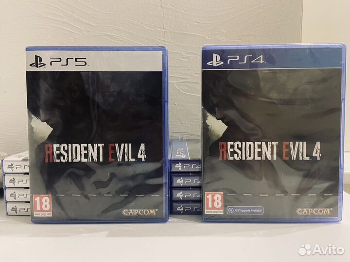 Resident Evil 4 remake ps4/ Atomic Heart ps4