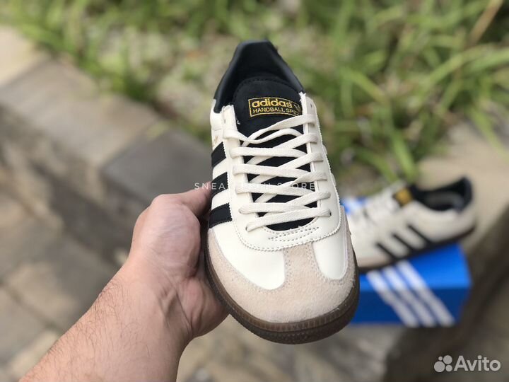 Кроссовки Adidas Handball Spezial Wonder White Bla