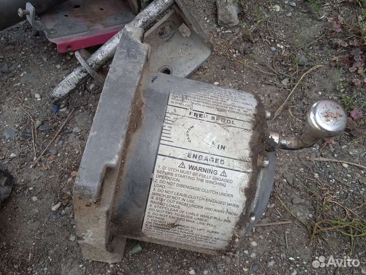 Лебедка автомобильная 12v