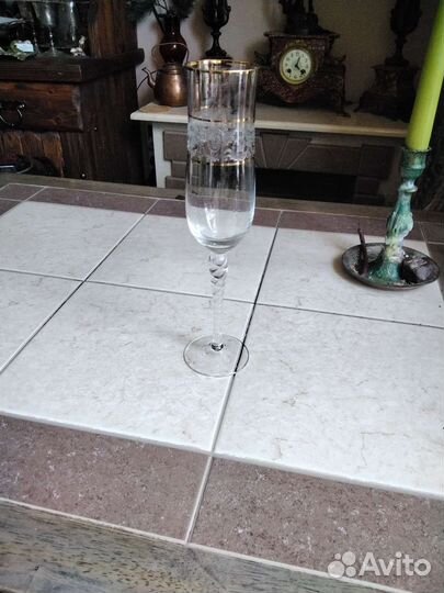 Хрустальный бокал для шампанского