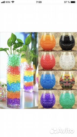 Гидрогель для цветов и растений