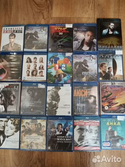 Сборники фильмов от 2 частей blu ray более 50 штук