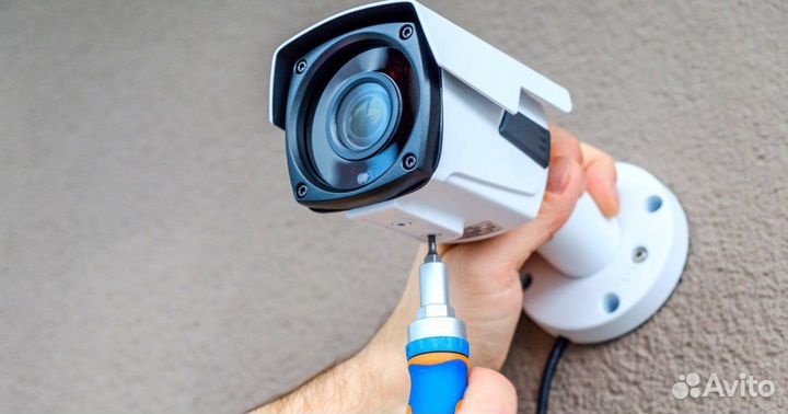 Установка камер видеонаблюдения