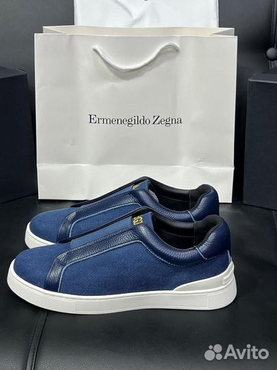 Кроссовки zegna мужские