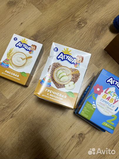 Детские каши безмолочные