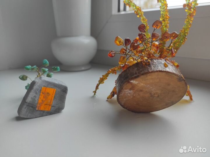 Дерево счастья из камней