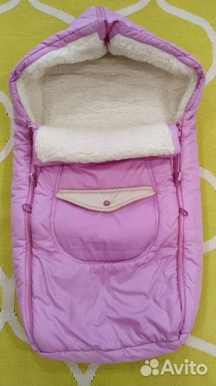 Зимний конверт в коляску