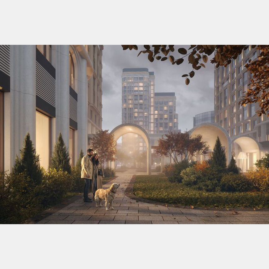 2-к. квартира, 115,9 м², 9/23 эт.