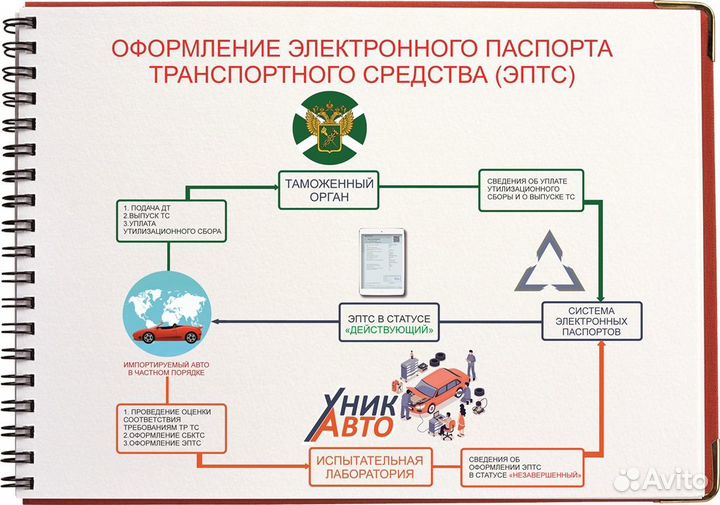 Оформление эптс и сбктс