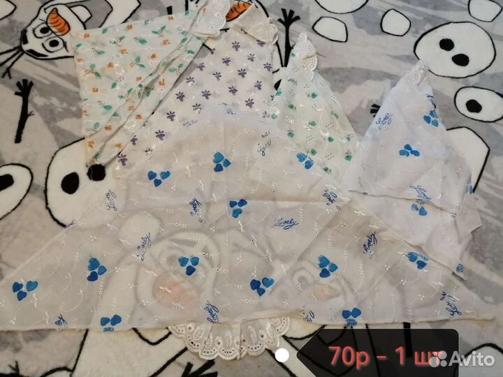 Головные уборы лето Шапочки, косынки