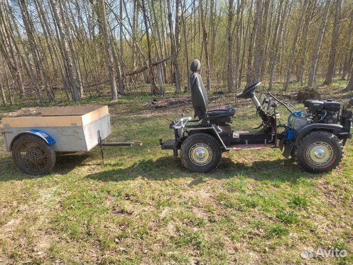 Мотоблоки и культиваторы с прицепом